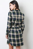 Long Sleeve Flannel Dress