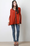 Solid Arm Hole Poncho