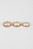 Tribal Patterns Ring Set