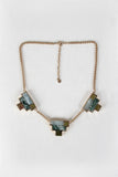 Colorblock Pendant Necklace