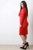 Keyhole Midi Dress