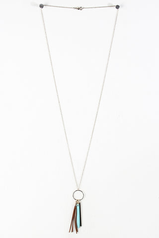 Stone Shape Pendant Necklace