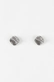 Glossy Square Clip Earrings