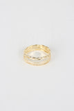 Stacked Multi Band Ring