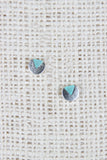 Pie Cut Colorblock Stud Earring