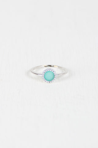 Rhinestone Circle Ring