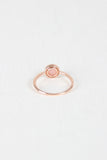 Rhinestone Circle Ring