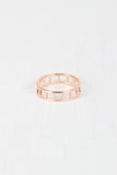Square Cut Out Ring