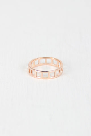Square Cut Out Ring
