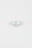 Half And Half Circle Ring