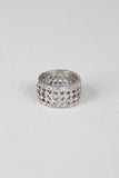 Rhinestone Cutout Rings