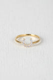 Horseshoe Rhinestones Ring