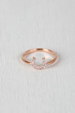 Horseshoe Rhinestones Ring