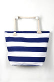 Oversized Stripes Tote Bag