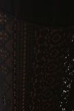 Crochet Hem Drawstring Waist Harem Pants