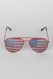 Stars and Stripes Aviator Sunglasses