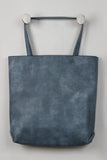 Vegan Leather Tote Bag Set