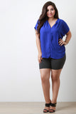 Jersey Knit Solid Shorts