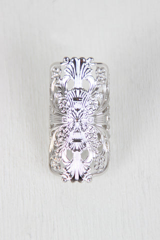 Filigree Cuff Ring