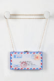 Post Marked Letter Clutch