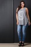 Moon Dreamcatcher Sleeveless Top