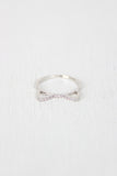 Purr-fect Rhinestone Kitten Ring
