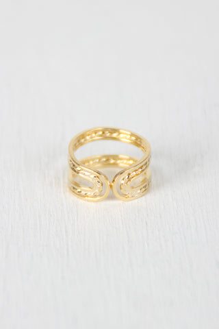 Open Row Multi Band Ring