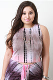 Tie Dye Sleeveless Top