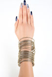 Etched Bangle Set