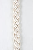 Nautical Braided Rope Skinny Belt