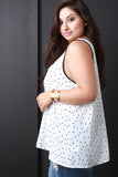Sleeveless Star A-Line Top