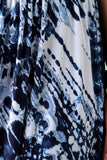 Tie Dye Side Slit Drop Crotch Pants