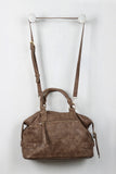 Medium Vegan Leather Satchel Bag