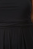 Strapless Ruched Jumpsuit