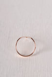 Simple Open V Ring