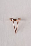 Simple Open V Ring