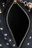 Studded Chain Link Tassel Mini Bag