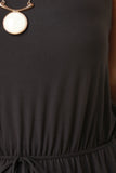 Scoop Neck Crisscross Back Pocketed Jumpsuit