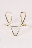 Open Wire Abstract Cuff