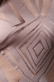 Geo Mesh Mock Midi Dress