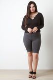 Knee Length Legging Shorts