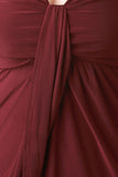 Sleeveless Draped Wrap Dress