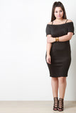 Off the Shoulder Bodycon Dress