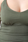 Plus Size Side Slit Maxi Dress