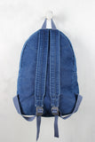 Multi Pocket Denim Backpack