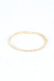 Watch and Geometric Stone Bracelet Set
