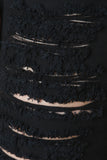 Distressed Mid Rise Skinny Jeans