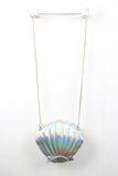 Hologram Seashell Statement Bag