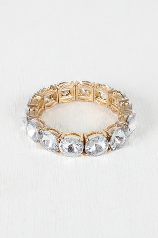Glittering Rhinestone Bracelet