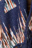 The Great Tribe Loose Knit Open Front Poncho
